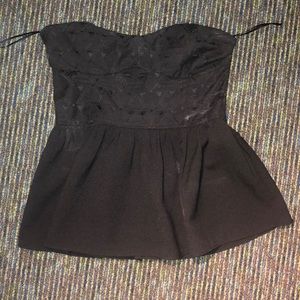 Black tube top